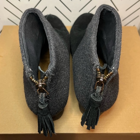 Toms Leila Ankle Boots / Black & Gray - Picture 8 of 15